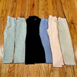 Toddler Girl Leggings Bundle, Like New